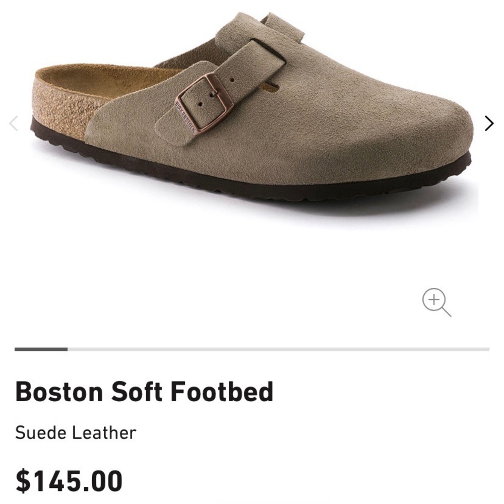 Never worn Birkenstock Clogs with box!!